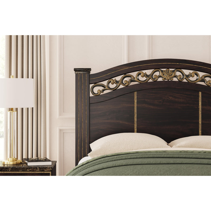 Signature Design by Ashley Glosmount Queen Poster Bed B1055-67/B1055-64/B1055-96 IMAGE 7