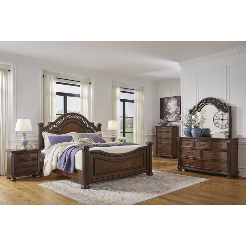 Signature Design by Ashley Lavinton King Poster Bed B764-50/B764-72/B764-97 IMAGE 9