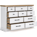 Signature Design by Ashley Ashbryn 10-Drawer Dresser B844-31 IMAGE 2