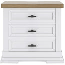 Benchcraft Ashbryn B844-93 Three Drawer Night Stand IMAGE 3