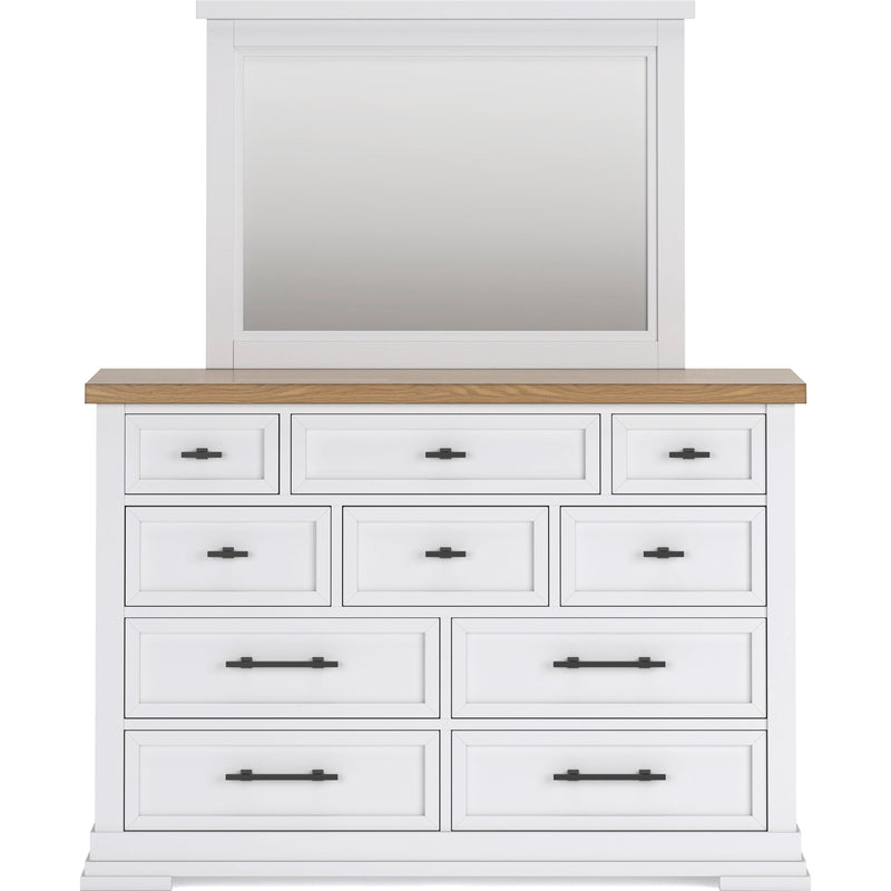 Signature Design by Ashley Ashbryn 10-Drawer Dresser with Mirror B844-31/B844-36 IMAGE 3