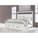 Signature Design by Ashley Ashbryn California King Panel Bed with Storage B844-58/B844-56S/B844-94 IMAGE 6