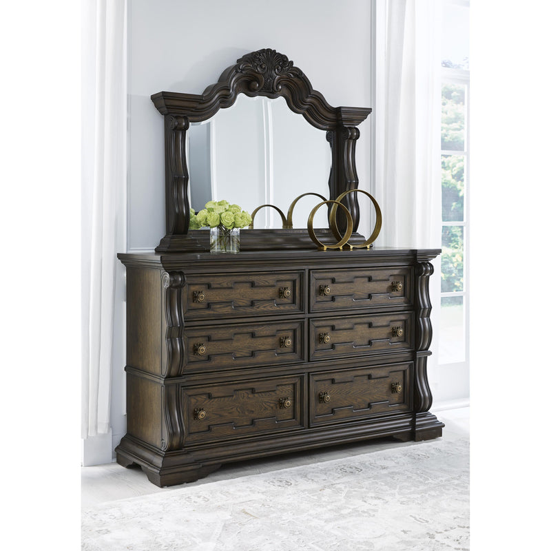 Signature Design by Ashley Maylee 6-Drawer Dresser with Mirror B947-31/B947-36 IMAGE 3