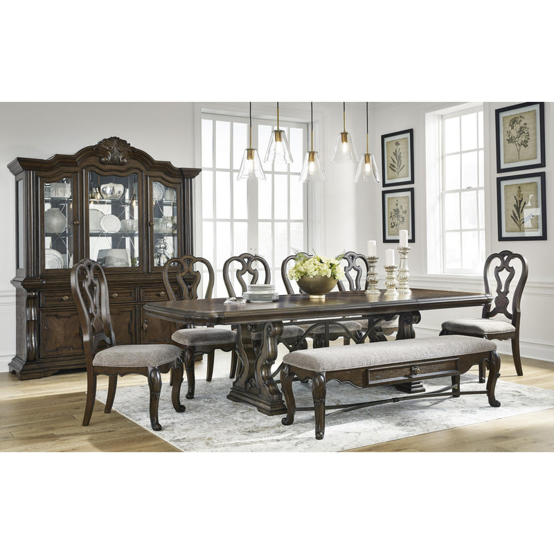 Signature Design by Ashley Maylee Dining Table with Pedestal Base D947-55B/D947-55T IMAGE 16