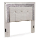  Signature Design by Ashley Zyniden B2114-87 Full Upholstered Panel Headboard IMAGE 1