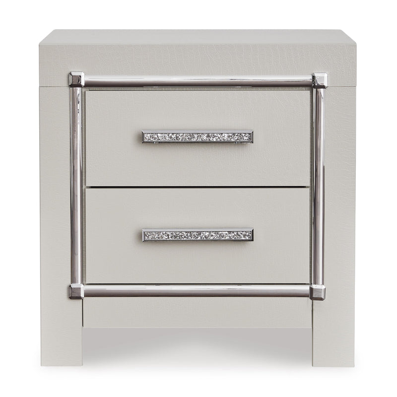 Signature Design by Ashley Zyniden 2-Drawer Nightstand B2114-92 IMAGE 3