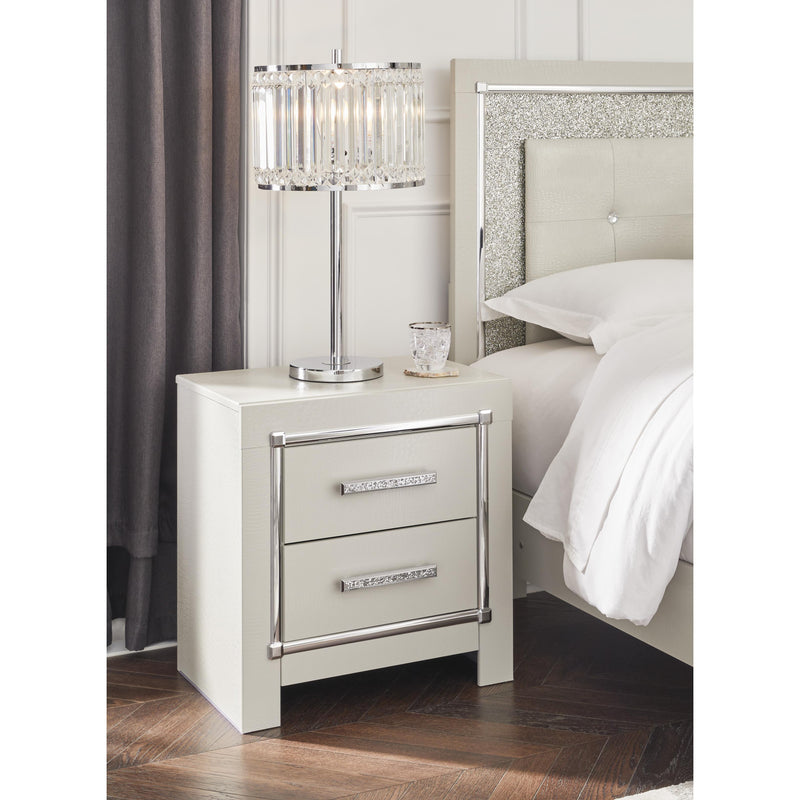 Signature Design by Ashley Zyniden 2-Drawer Nightstand B2114-92 IMAGE 5