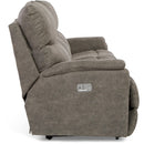 La-Z-Boy Trouper Power Reclining Fabric Sofa U44724 E153765 IMAGE 3