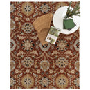 Capel Azari-Kesha 3273-870 5' x 8' Rug - Terra Cotta IMAGE 4