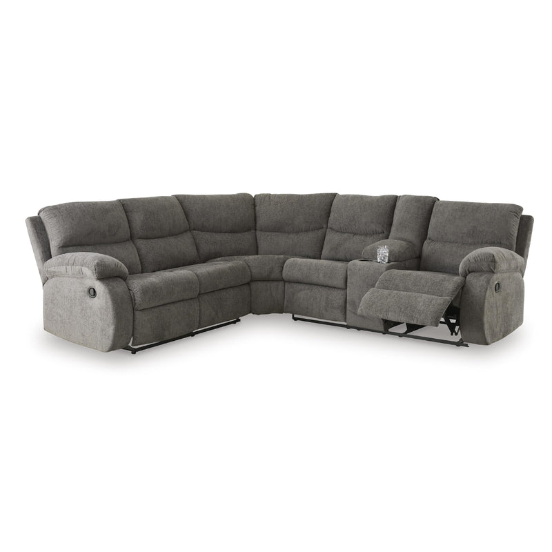 Signature Design by Ashley Museum Reclining Fabric 2 pc Sectional 8180748C/8180749C IMAGE 1