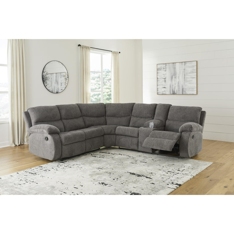Signature Design by Ashley Museum Reclining Fabric 2 pc Sectional 8180748C/8180749C IMAGE 3