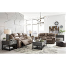 Signature Design by Ashley Stoneland Power Reclining Leather Look Sofa 3990587C IMAGE 8