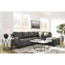 Signature Design by Ashley Valderno Leather 2 pc Sectional 4780466C/4780417C IMAGE 5