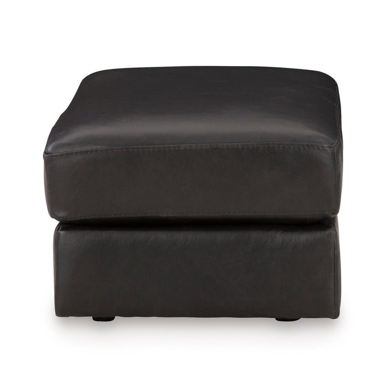 Signature Design by Ashley Amiata Leather Match Ottoman 5740514C IMAGE 3