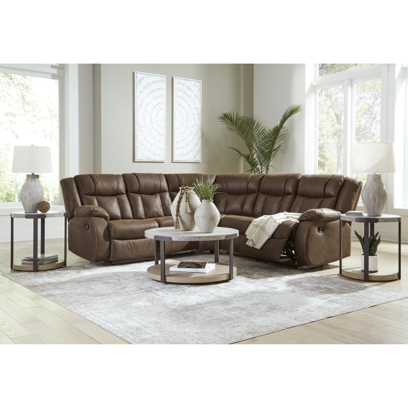 Signature Design by Ashley Trail Boys Reclining Leather Look 2 pc Sectional 8270348C/8270350C IMAGE 5