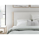 Signature Design by Ashley Cadmori Queen Upholstered Panel Bed B2615-57/B2615-54/B100-13 IMAGE 6