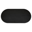 Signature Design by Ashley Oval Rowanbeck Dining Table D821-25 IMAGE 4
