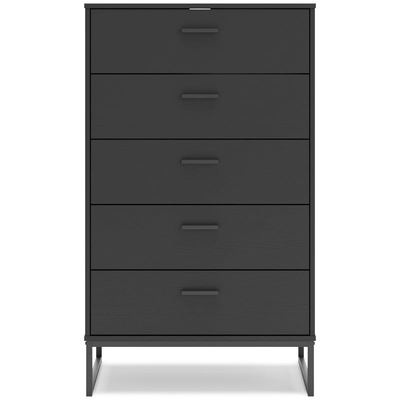 Signature Design by Ashley Socalle 5-Drawer Chest EB1865-245 IMAGE 3