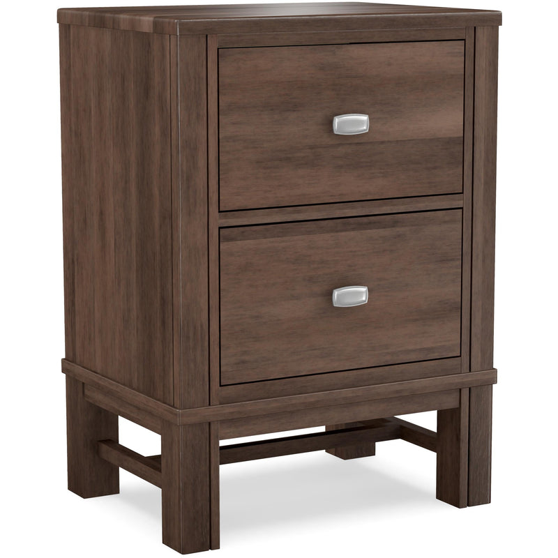 Durham Furniture Nightstands 2 Drawers 3201-K202 COBR IMAGE 1