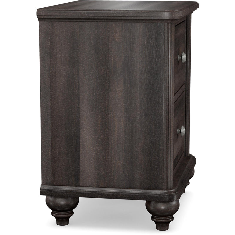 Durham Furniture Nightstands 2 Drawers 3203-A202 BLKS IMAGE 3