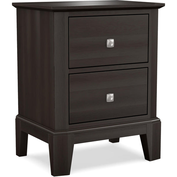 Durham Furniture Nightstands 2 Drawers 3205-F202 MNNT IMAGE 1