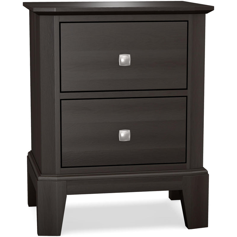 Durham Furniture Nightstands 2 Drawers 3205-F202 MNNT IMAGE 2