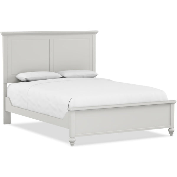Durham Furniture Beds Queen 3000-80W DOVE/3000-922H DOVE/3000-126F DOVE IMAGE 1