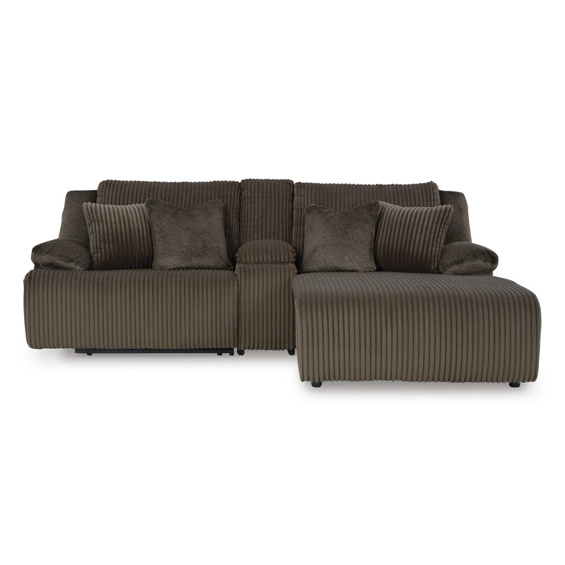 Signature Design by Ashley Top Tier 92705S4 3 pc Reclining Sectional Sofa with Chaise IMAGE 1
