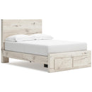 Signature Design by Ashley Lawroy Full Panel Bed with Storage B2310-87/B2310-84S/B2310-89/B100-12 IMAGE 1