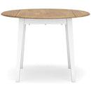 Signature Design by Ashley Round Gesthaven Dining Table D398-15 IMAGE 3
