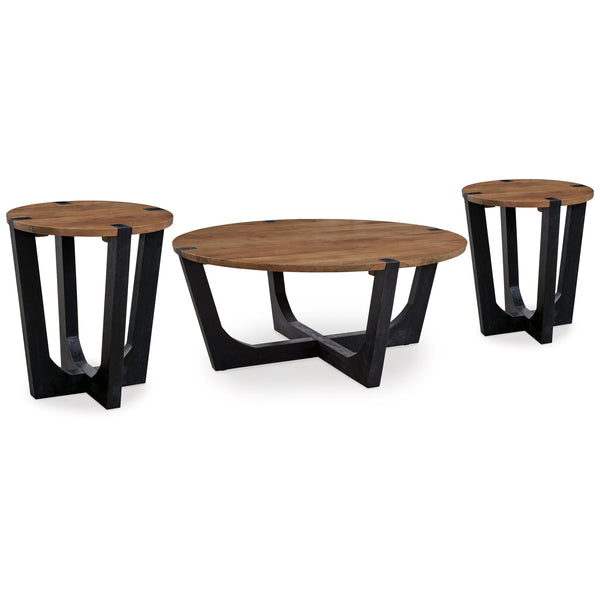 Signature Design by Ashley Hanneforth Occasional Table Set T726-6/T726-6/T726-8 IMAGE 1