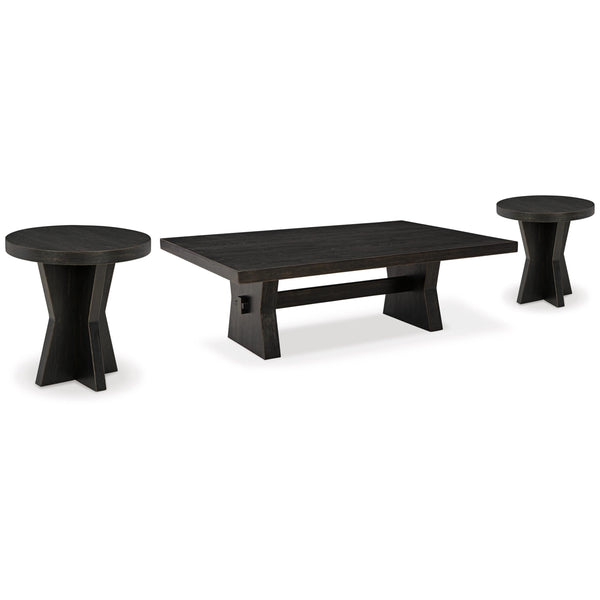 Signature Design by Ashley Galliden Occasional Table Set T841-1/T841-6/T841-6 IMAGE 1