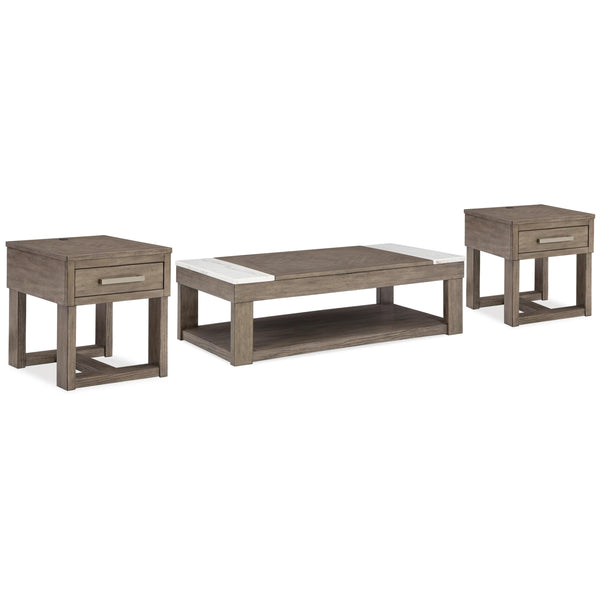 Signature Design by Ashley Loyaska Occasional Table Set T854-3/T854-3/T854-9 IMAGE 1
