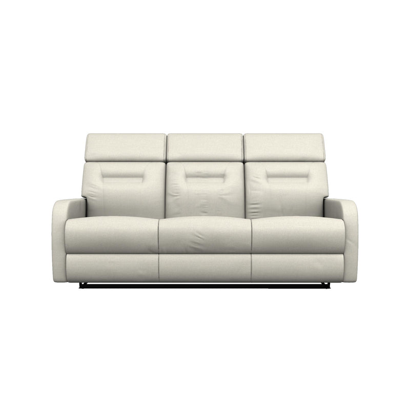 La-Z-Boy Lennon Power Wall Reclining Sofa w/ Headrest & Lumbar - Linen IMAGE 2