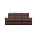 La-Z-Boy Pinnacle Power Wall Reclining Sofa w/ Headrest & Lumbar - Burgundy IMAGE 2
