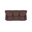 La-Z-Boy Pinnacle Power Wall Reclining Sofa w/ Headrest & Lumbar - Burgundy IMAGE 5