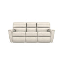 La-Z-Boy Ava Power Reclining Sofa w/ Headrest & Lumbar - Ivory IMAGE 2