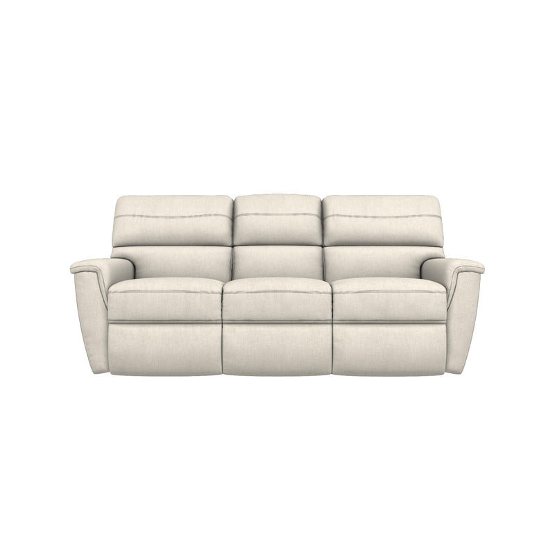 La-Z-Boy Ava Power Reclining Sofa w/ Headrest & Lumbar - Ivory IMAGE 2