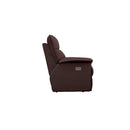 La-Z-Boy Jay Power Reclining sofa w/ Headrest & Lumbar - Burgundy IMAGE 3