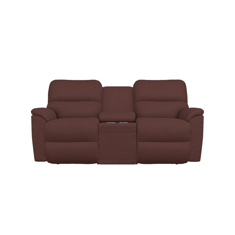 La-Z-Boy Jay Power Reclining Sofa w/ Headrest - Burgundy IMAGE 2