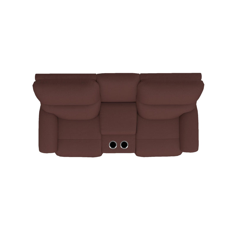 La-Z-Boy Jay Power Reclining Sofa w/ Headrest - Burgundy IMAGE 5