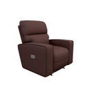 La-Z-Boy Maddox Power Wall Recliner w/ Headrest & Lumbar - Burgundy IMAGE 1