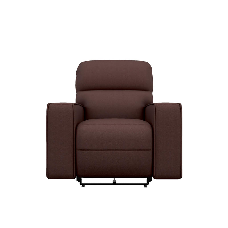 La-Z-Boy Maddox Power Wall Recliner w/ Headrest & Lumbar - Burgundy IMAGE 2