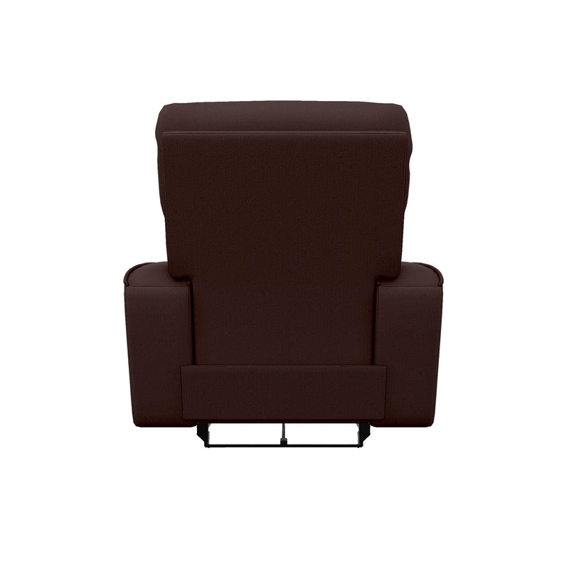 La-Z-Boy Maddox Power Wall Recliner w/ Headrest & Lumbar - Burgundy IMAGE 4