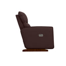 La-Z-Boy Maddox Power Rocking Recliner w/ Headrest & Lumbar - Burgundy IMAGE 3