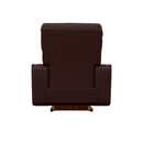 La-Z-Boy Maddox Power Rocking Recliner w/ Headrest & Lumbar - Burgundy IMAGE 4