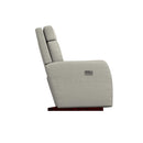 La-Z-Boy Lennon Power Rocking Recliner w/ Headrest & Lumbar - Linen IMAGE 3