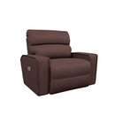 La-Z-Boy Maddox Power Reclining Chair & a Half w/ Headrest - Burgundy IMAGE 1