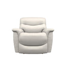 La-Z-Boy James Power Rocking Recliner w/ Headrest & Lumbar - Oyster IMAGE 2