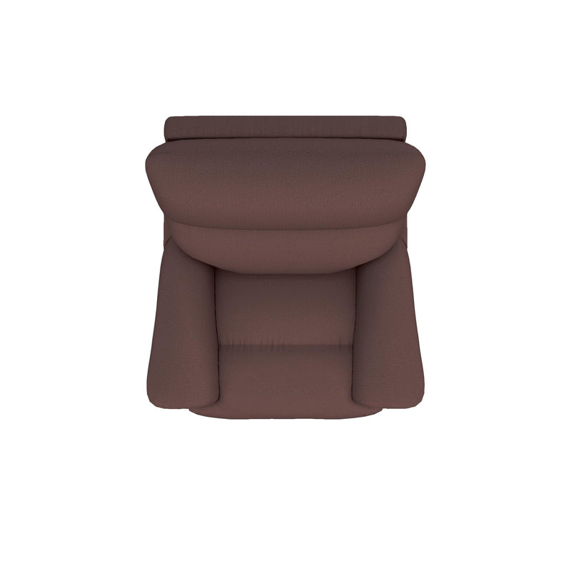 La-Z-Boy Jay Power Rocking Recliner w/ Headrest & Lumbar - Burgundy IMAGE 5